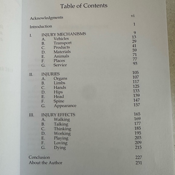 Injured-Seriously Personal Injuries & Their Mechanisms & Effects Book N P Miller - Picture 8 of 15